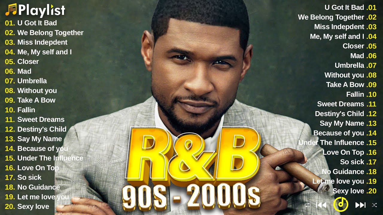 90S 2000S RNB PARTY MIX Usher, Beyonce, Mariah Carey, Chris Brown