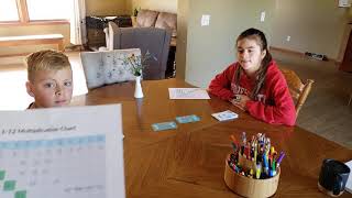 Homeschool Multiplication Practice With Math War Game