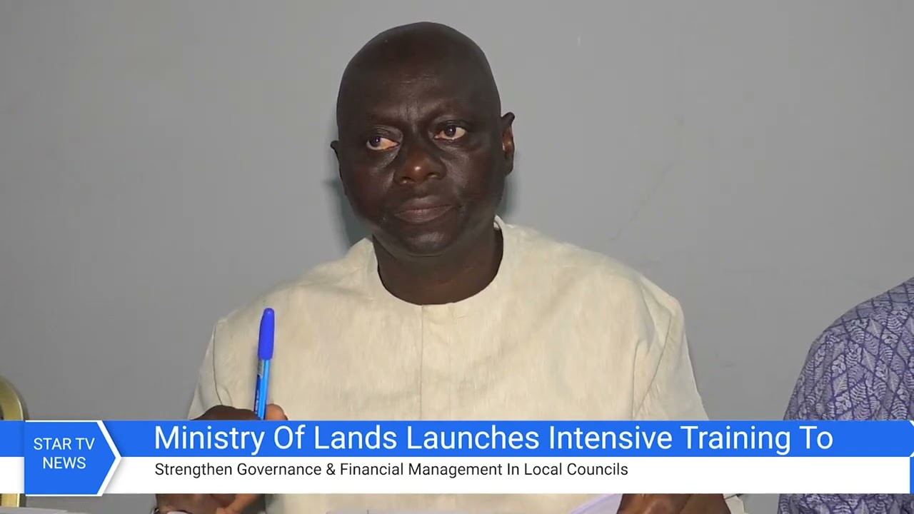 Ministry Of Lands Launches Intensive Training To Strengthen Governance & Financial Management In Loc