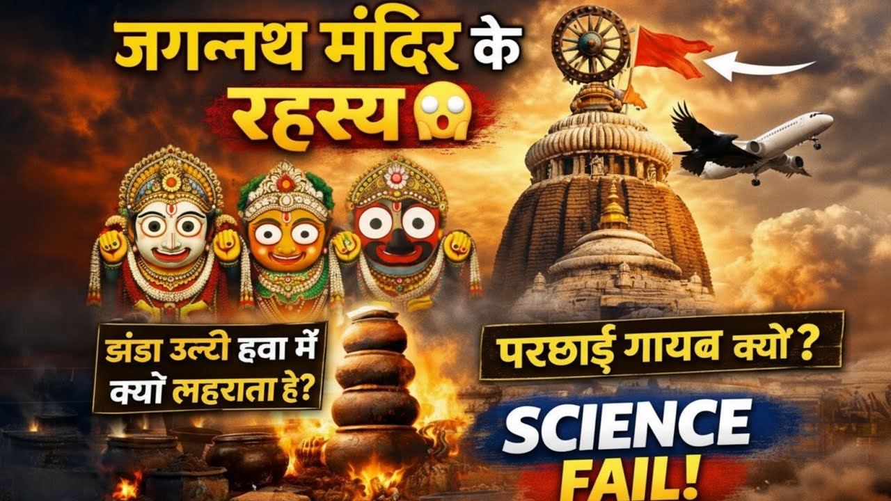 पुरी जगन्नाथ मंदिर के रहस्य 😱 | Science भी Fail | Jagannath Temple Mysteries