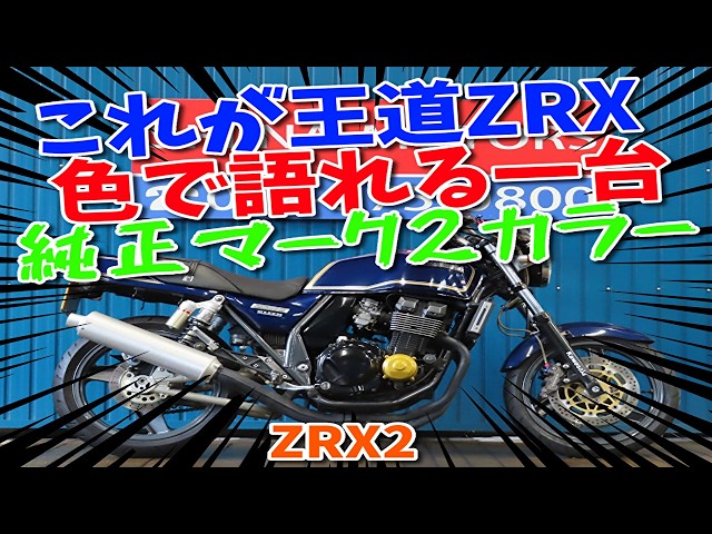 □Shiina Motors Ichikawa Store Base Vehicle□Kawasaki ZRX2 Mark II