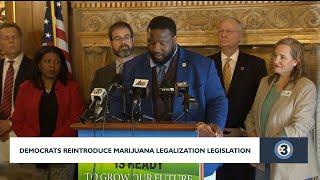Democrats reintroduce marijuana legalization legislation