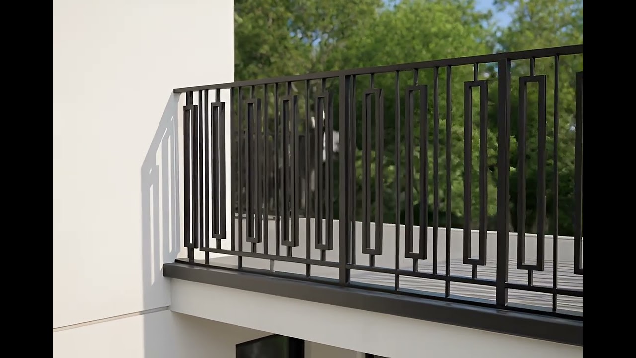 Cadence Bar Balcony Railing by AMP