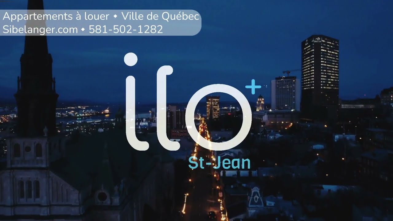Société immobilière Bélanger - Visite des Appartements ilo+ St-Jean à Québec