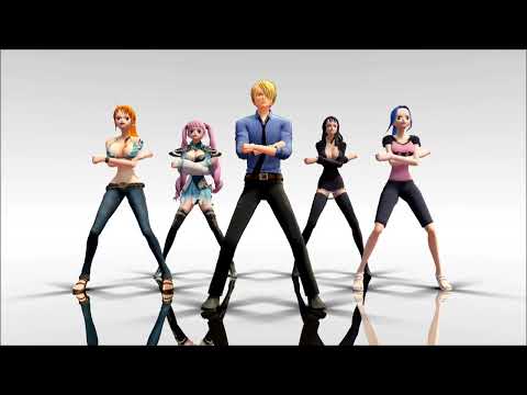 Sanji find the All blue MMD  Wonderful Nippon
