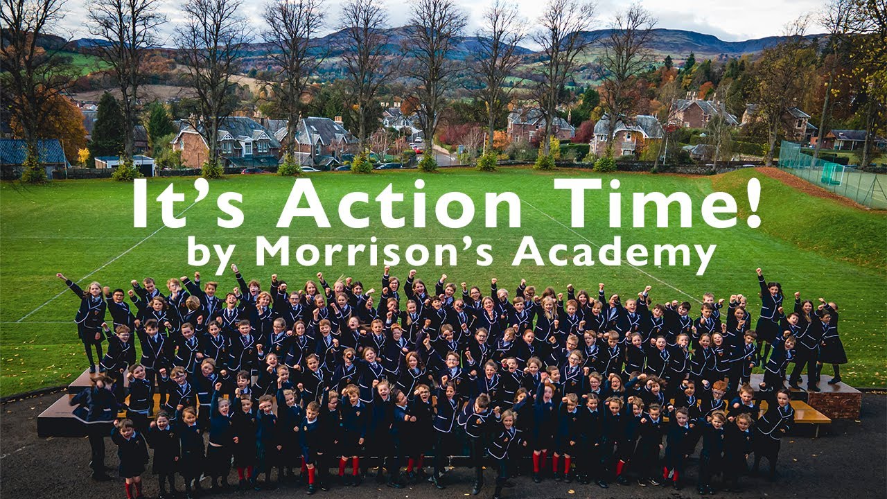 It’s Action Time, Save the World by Morrison’s Academy