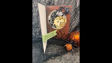 Give a Hoot! Inside Tunnel Card! Halloween AND Christmas using Stampin Up products!  Take a look!