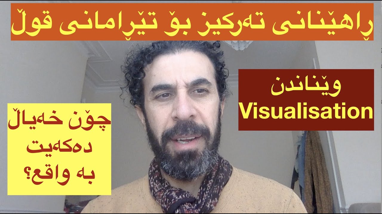 ڕاهێنانی ته‌ركیز بۆ تێڕامانی قوڵ - وێناندن.Visualisation