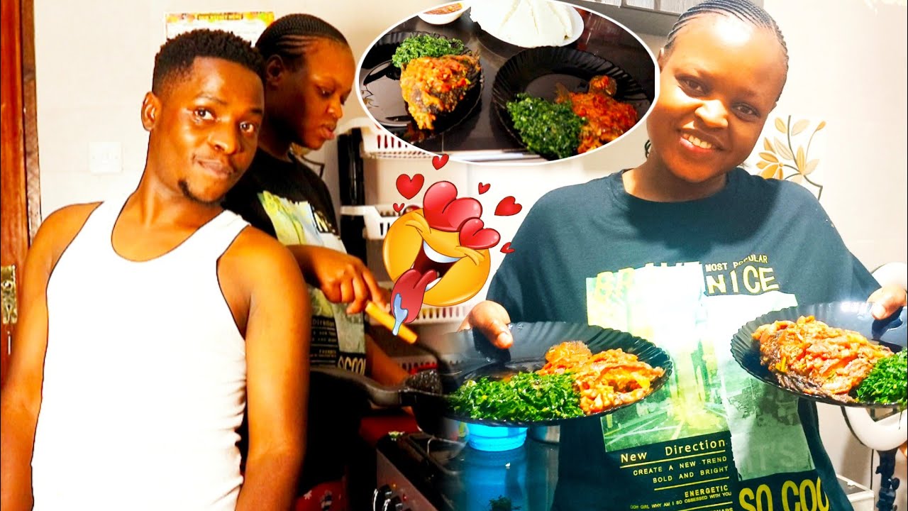 Cooking For My Wife Ugali and Fish//Family cooking vlog 😋 Husband Duties 