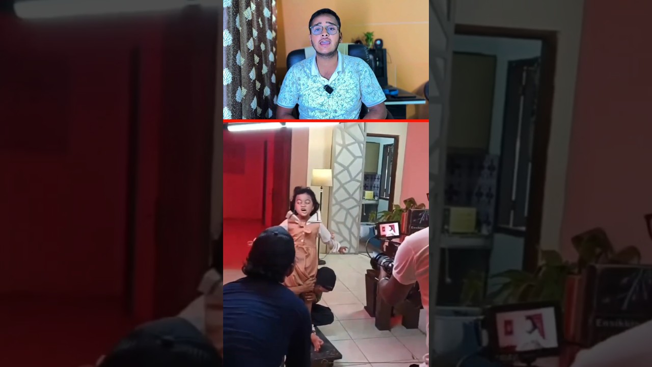 Horror Movie Behind The Scenes ? | Bhootiya Bachhi #horror #shorts