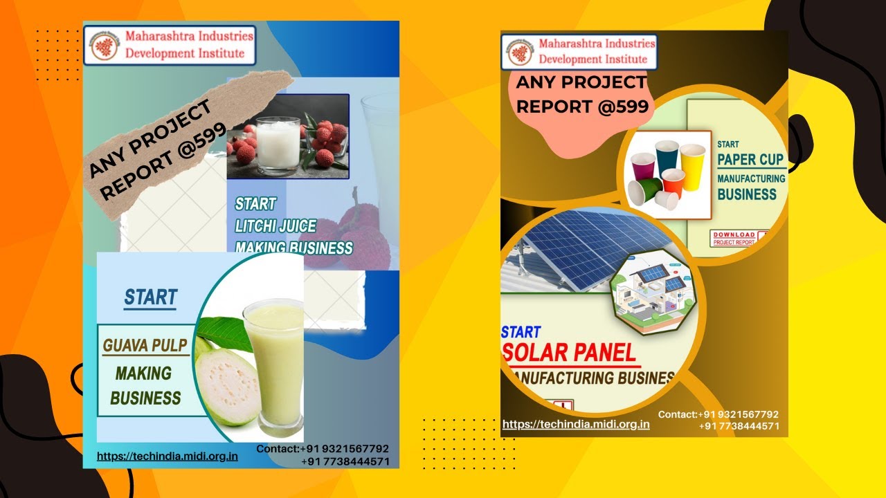 Guava pulp making project report 