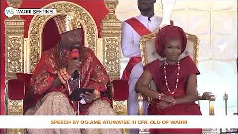Ogiame Atuwatse 111 CFR, The Olu of Warri Kingdom