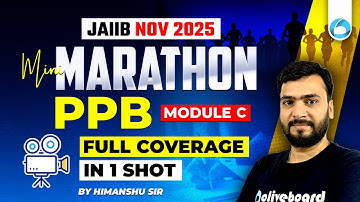 JAIIB PPB Mini Marathon 2025 | Module C FULL Coverage in 1 Shot | JAIIB 2025 PPB Preparation