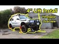 Installing a 4" lift on a Subaru!