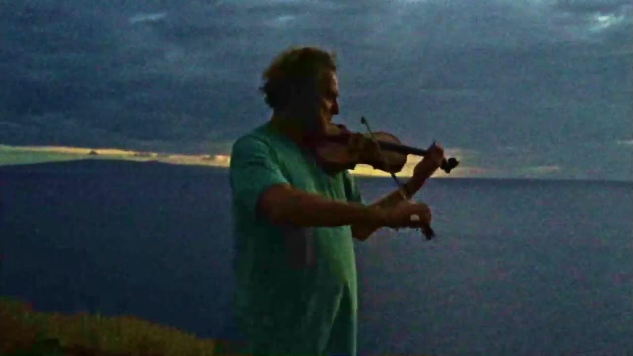 Fiddle Improvisation On A Cliffside In Maui At Sunset YouTube
