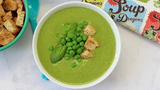 AD | Fresh Green Soup Inspired By The Soup Dragon