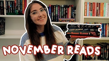 Worst Reading Month YET 📖 November Reading Wrap Up