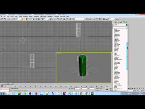 Как согнуть объект 3d max