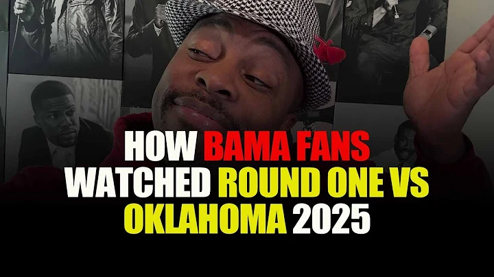 How Bama Fans Watched Round One vs Oklahoma | FunnyMaine | 2025