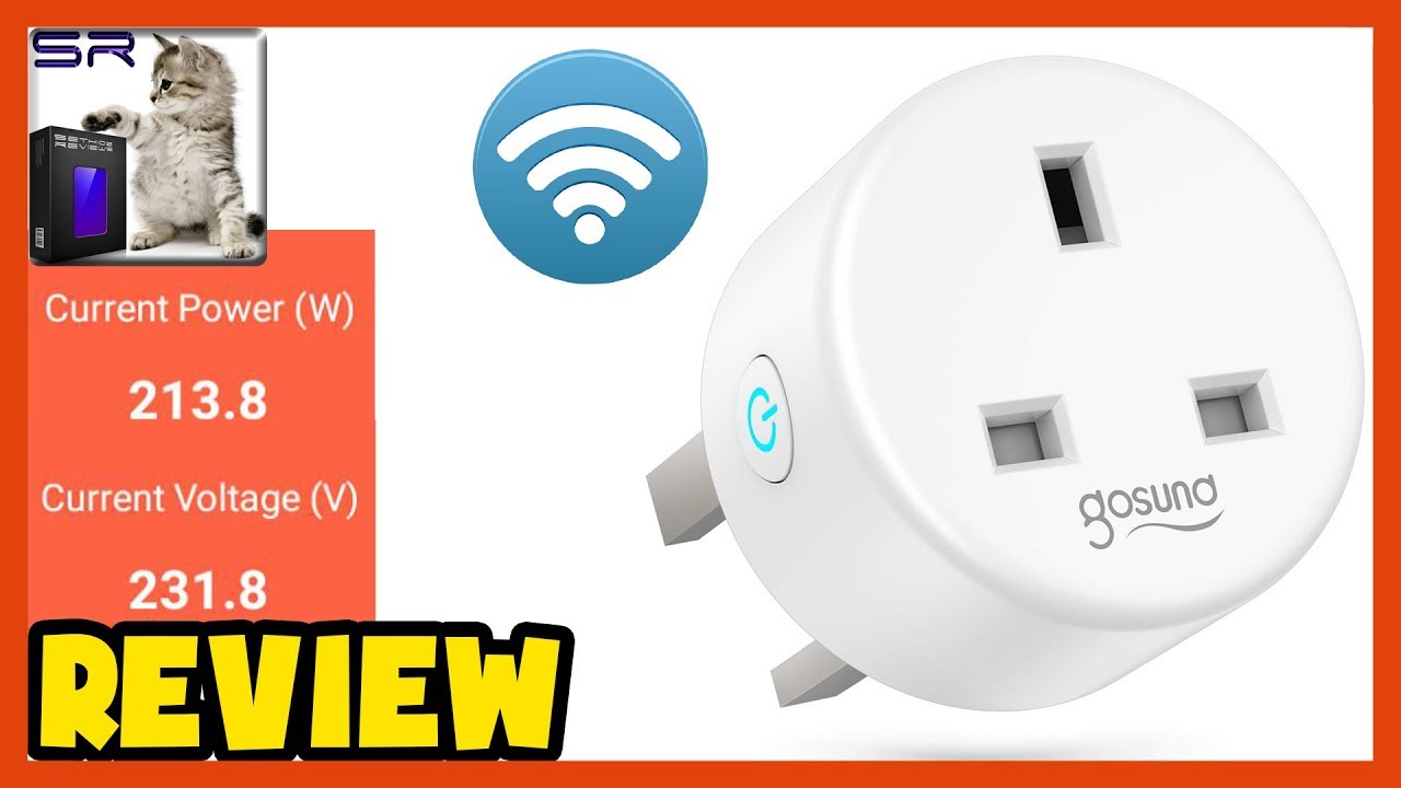 Gosund Smart Wi-Fi UK Socket / Plug (Built-in Watt Meter ...