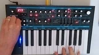 NOVATION BASS STATION 2 SOUND DEMO (NO TALKING)
