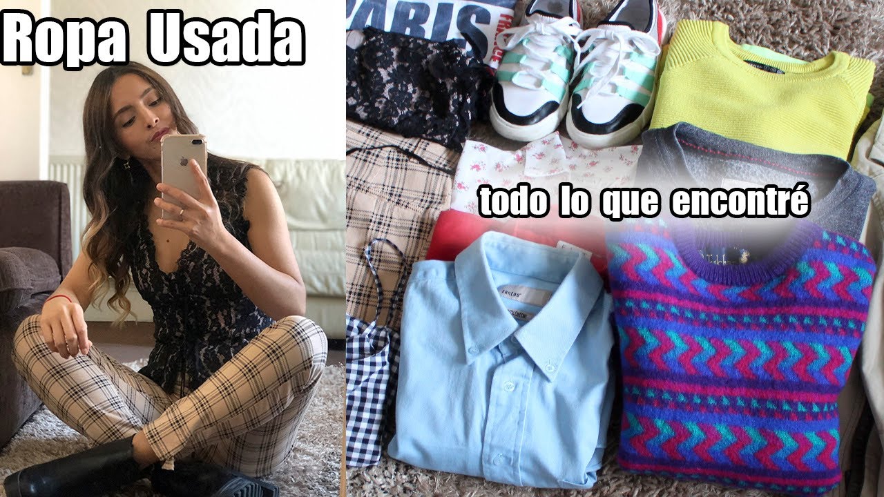 AHORRA CONMIGO + TRUEQUE DE ROPA USADAS Todo lo que encontré - YouTube