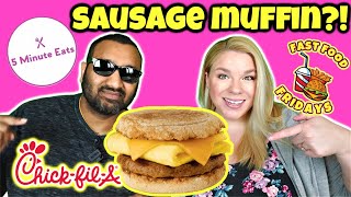 Chick Fil A Sausage Egg & Cheese Muffin Review