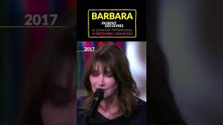 Carla Bruni Chante Barbara #Ina #Shorts