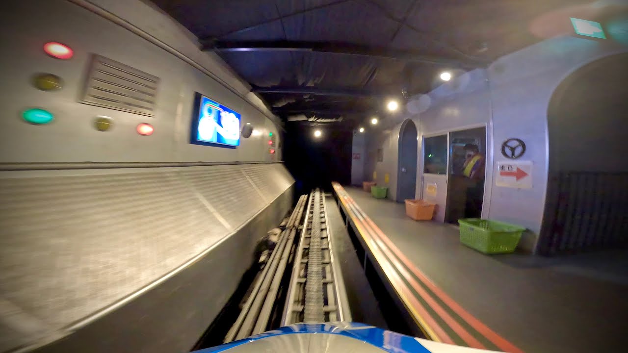 ブラックホール コースター on-ride POV (乗車映像) / グリーンランド