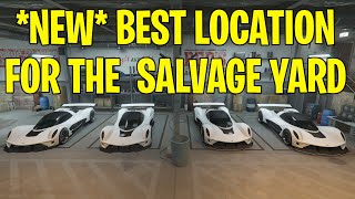 *NEW BEST SALVAGE YARD LOCATION GUIDE IN GTA 5 ONLINE
