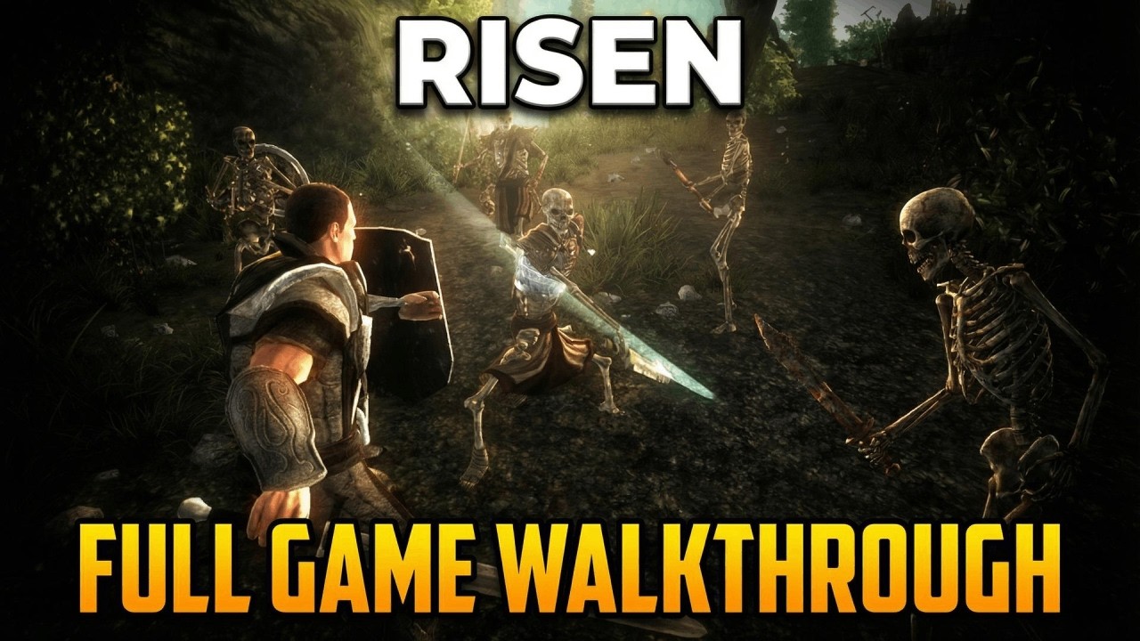 Risen Full Game Walkthrough - Hard No Commentary - YouTube