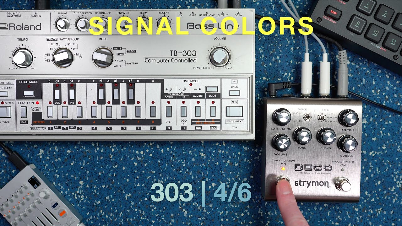 Roland TB-303 w/ Strymon Deco V2 (303 Miniseries Episode 4/6