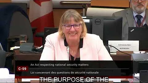 Full Senate panel on Bill C-59, the National Security Act