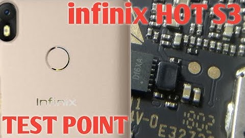 how to enter EDL MODE test point Infinix Hot S3 X573