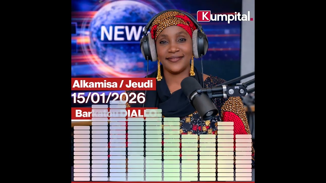 🎙🎧 L'actualité en Pulaar 🇬🇳 du Jeudi 15 janvier 2026 avec Barkatou 𝗗𝗜𝗔𝗟𝗟𝗢.
