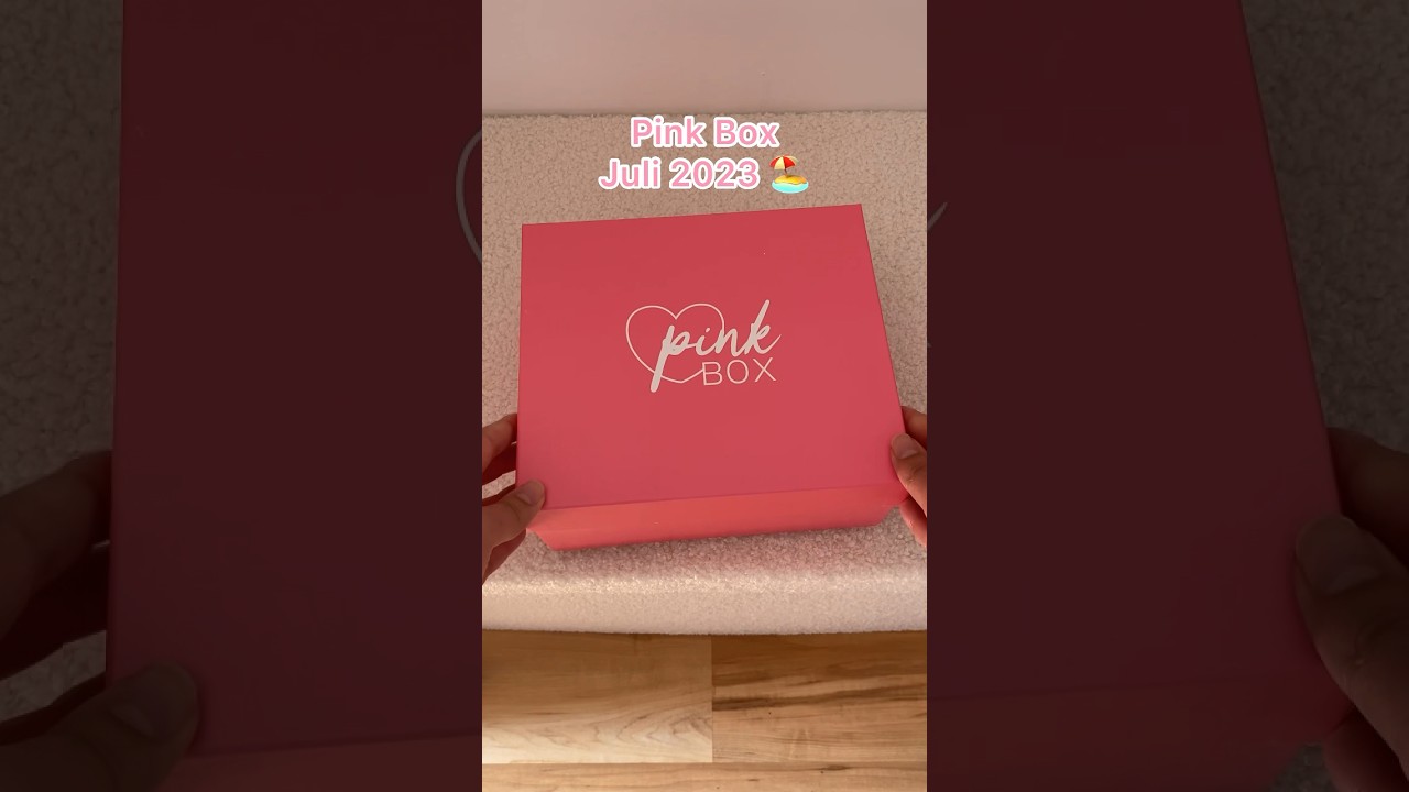 Pink Box Unboxing JULI 2023 🏝️🌊☀️ 