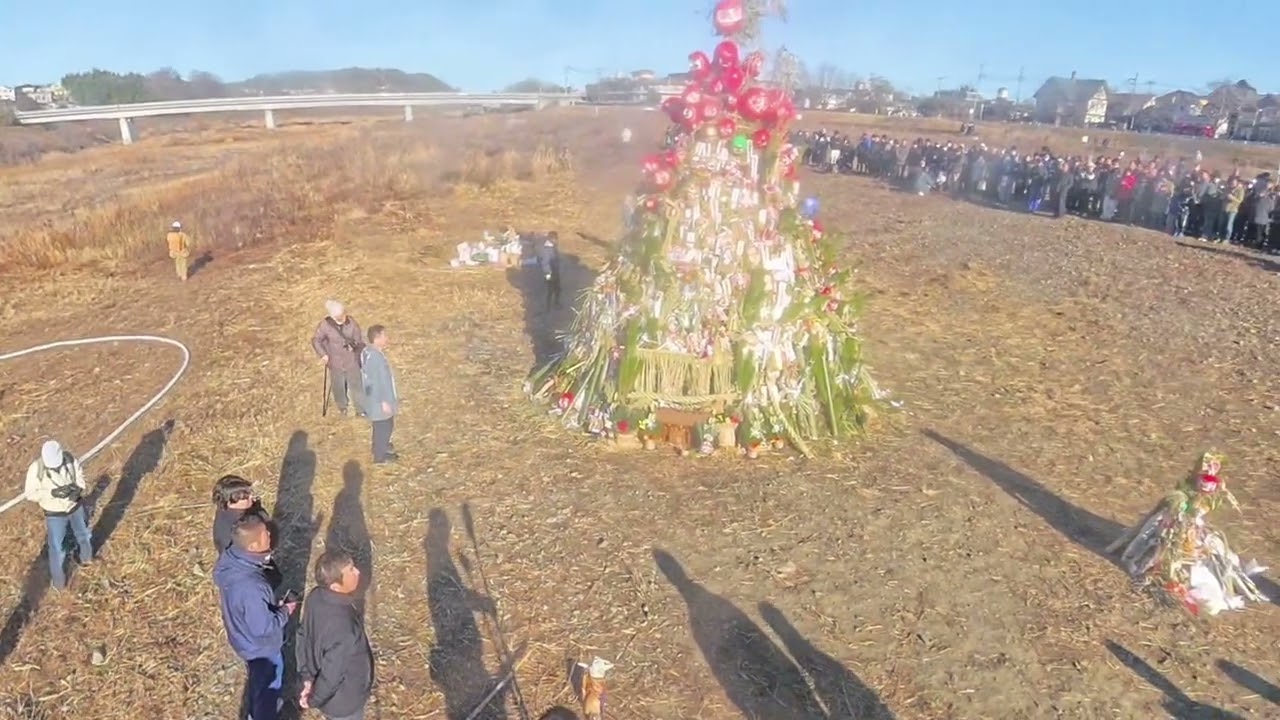 どんど焼き（福生）