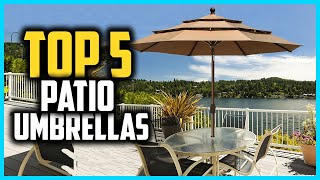 ▶️Best Patio Umbrellas in 2025
