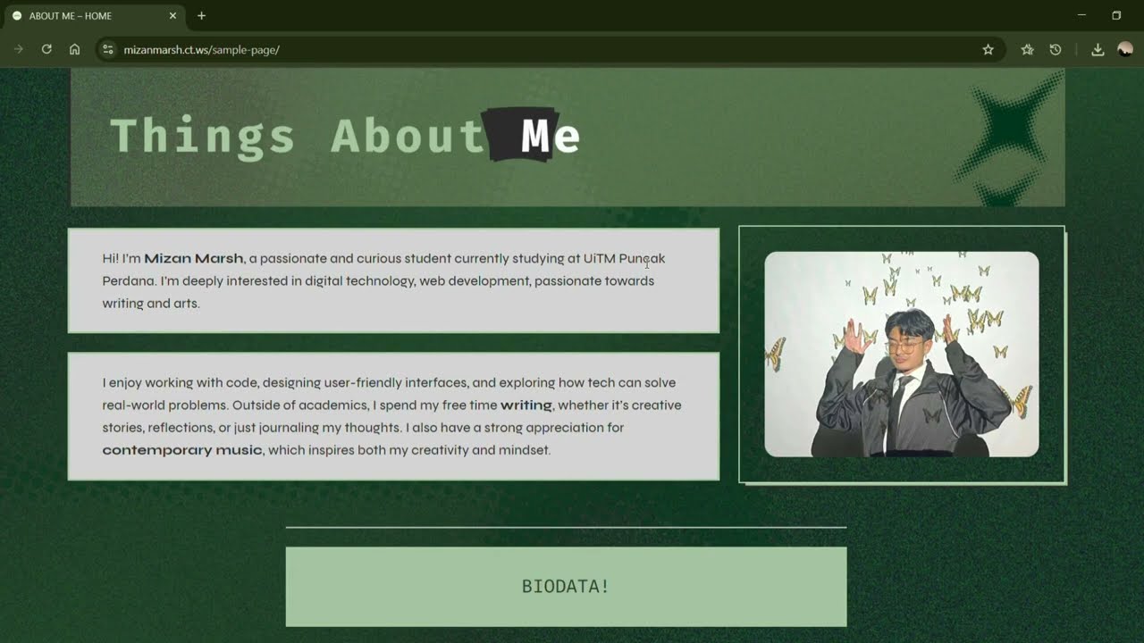 ICM550 INDIVIDUAL PROJECT  MIZAN MARSH CDIM2634ST1