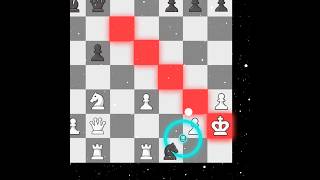 White Wins in Just 6 Moves! ♟️🔥 two brilliant Move 😱 #shorts #chess