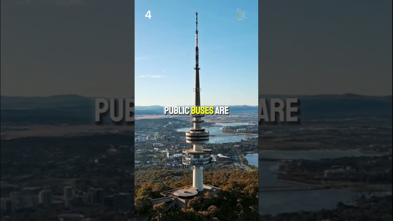 Canberra, Australia - 5 facts #viral #fyp #shorts #canberra #australia #youtubeshorts #travel