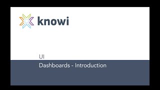 Dashboards - Introduction