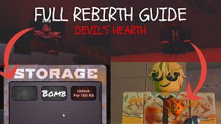 Full Rebirth Guide - Black Market, Storage... (Chainsaw Man Devil's Hearth : Roblox)