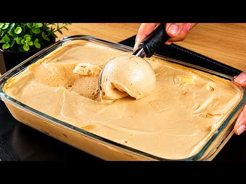 ¡Solo necesitas café! ¡Delicioso helado casero en menos de 10 minutos!
