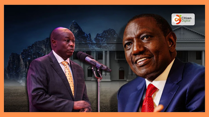 Ruto allies fault Gachagua over his negative remarks against the government