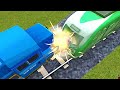 Train Transport Simulator - Level 13 Fail Crash Using New Train (Million games)