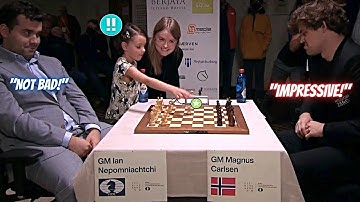 Magnus and Nepo are IMPRESSED with the First Move by Little KID!?😯|| FISCHER RANDOM CHESS🏆