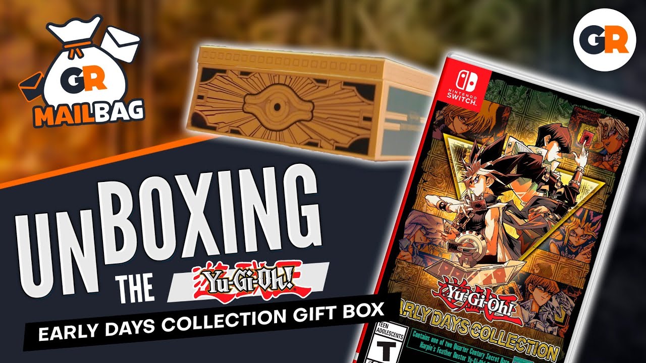 Yu-Gi-Oh! Early Days Collection Gift Box Unboxing - Game Rant