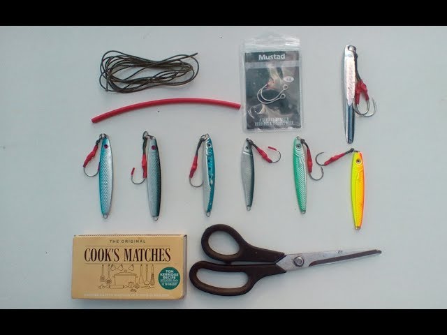 How to Make Assist Hooks for Jigs - Catch Mackerel, Cod, Pollock