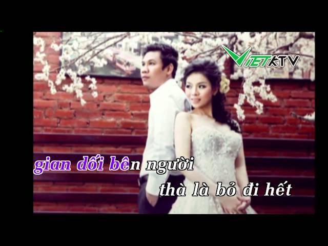 QUAY LẠI TỪ ĐẦU - LỆ QUYÊN -  KARAOKE - Có lời hát - VIETKTV class=